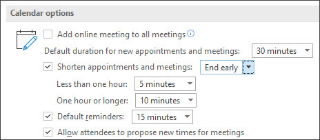set work hours in outlook for mac